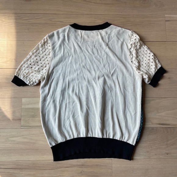 Anthropologie Aldomartins Floral Print Sweater / M - Picture 10 of 10